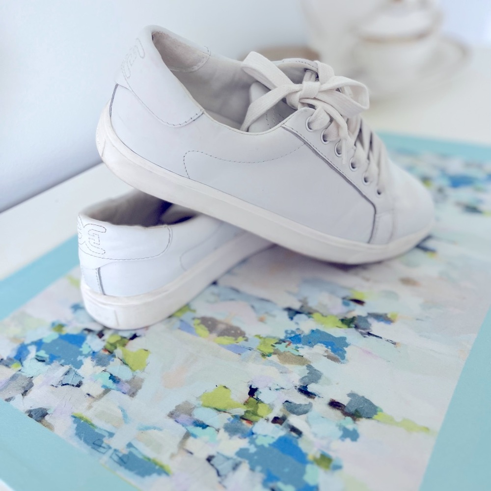 Sam Edelman Ethyl Bright White Sneakers